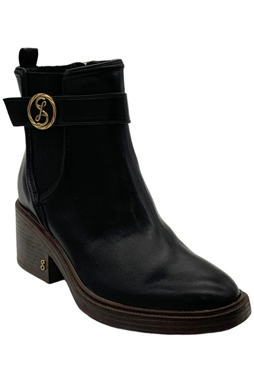Sam And Libby Women's Natalia Bootie Black - Medium